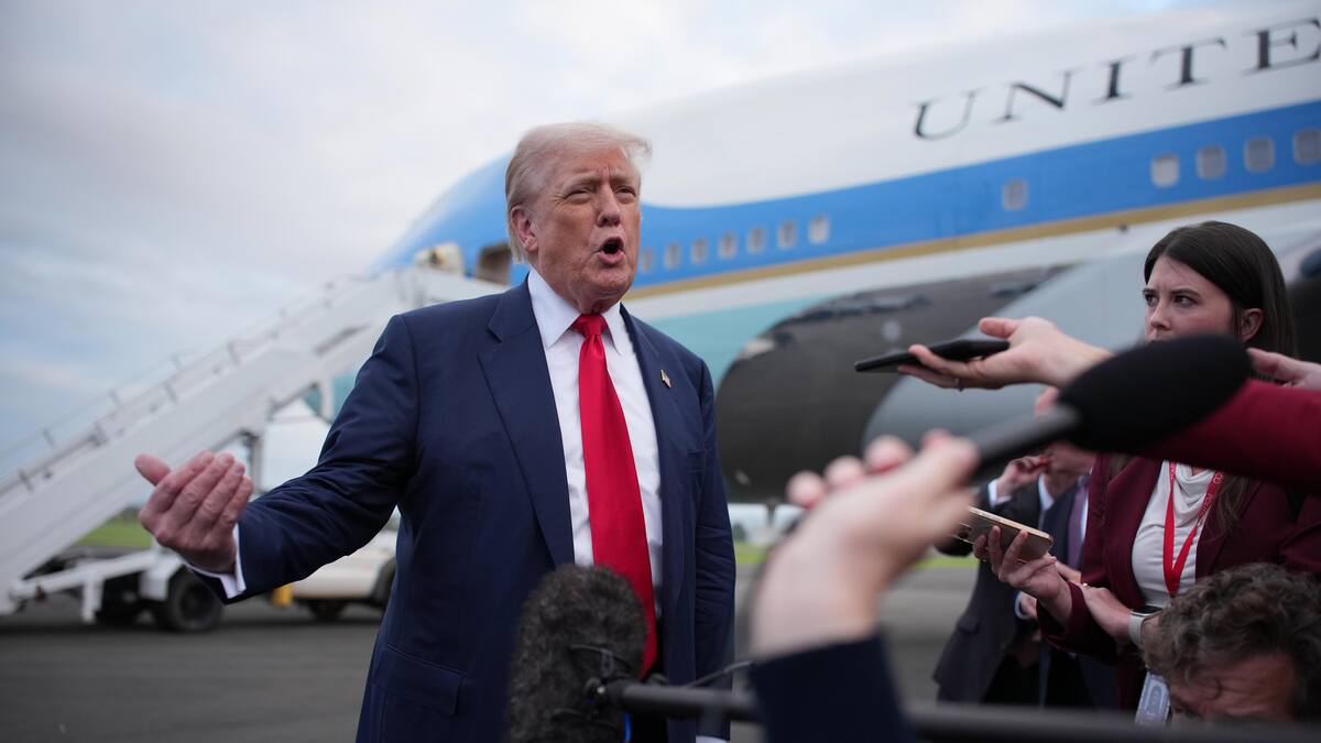 Trump dijo que la situación en Gaza es un “desastre” e instó a reconocer la ayuda de EE.UU.