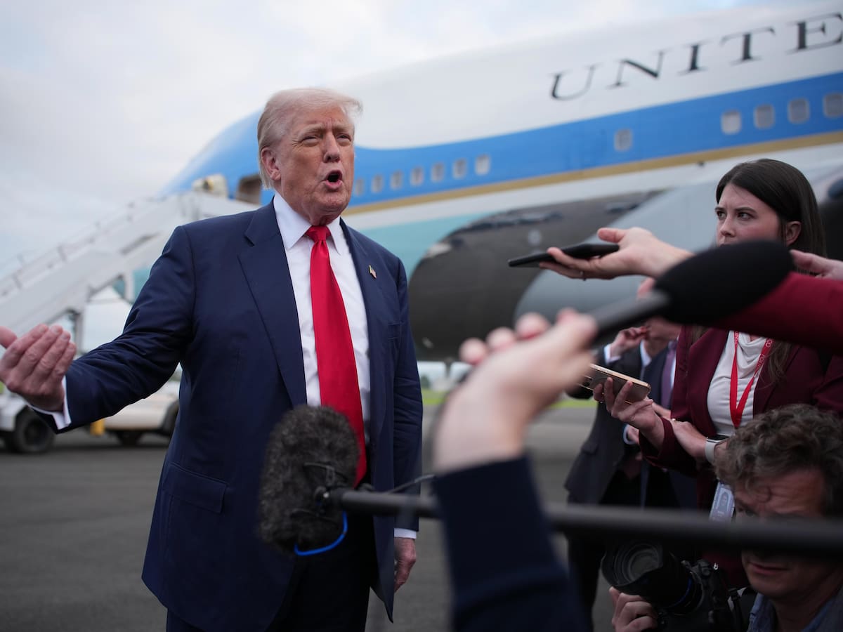 Trump dijo que la situación en Gaza es un “desastre” e instó a reconocer la ayuda de EE.UU.