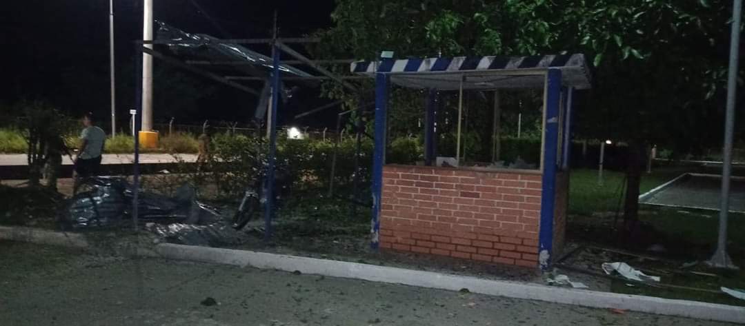 Reportan atentado cerca del cantón militar en Saravena, Arauca. Foto: Suministrada.