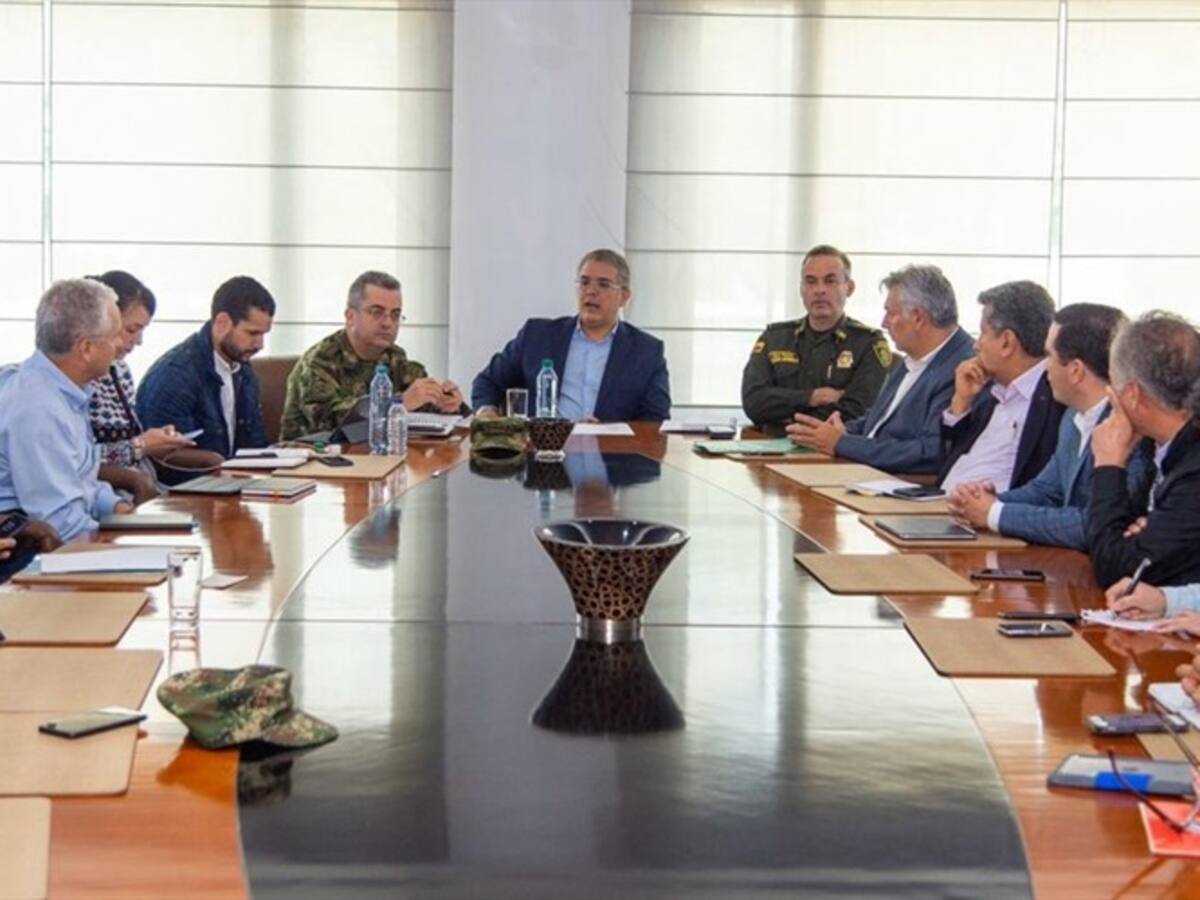 Duque se reunirá este domingo con alcaldes y gobernadores