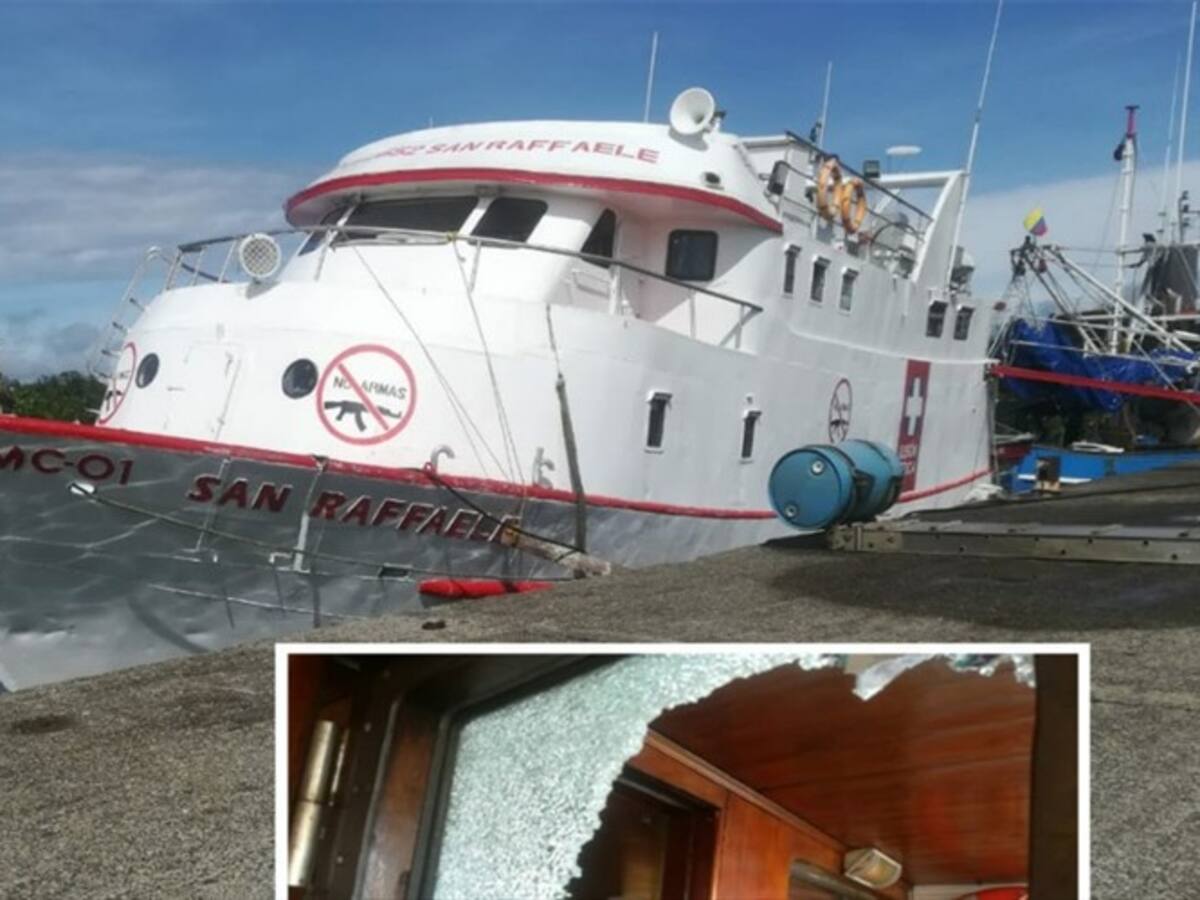 Ofrecen recompensa para dar con autores de robo a Barco Hospital en Buenaventura