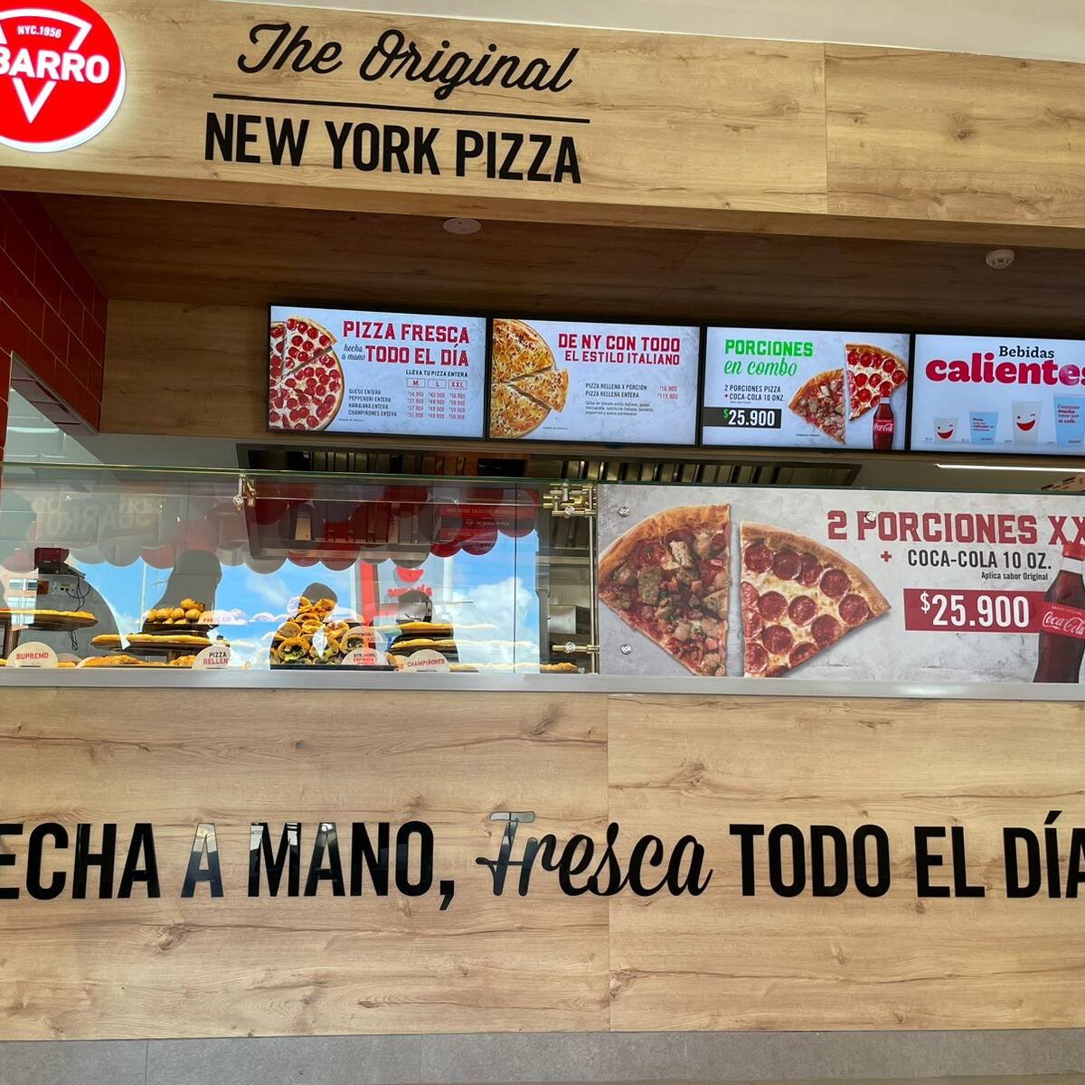 Cadena de pizzerías estadounidense Sbarro regresó a Colombia