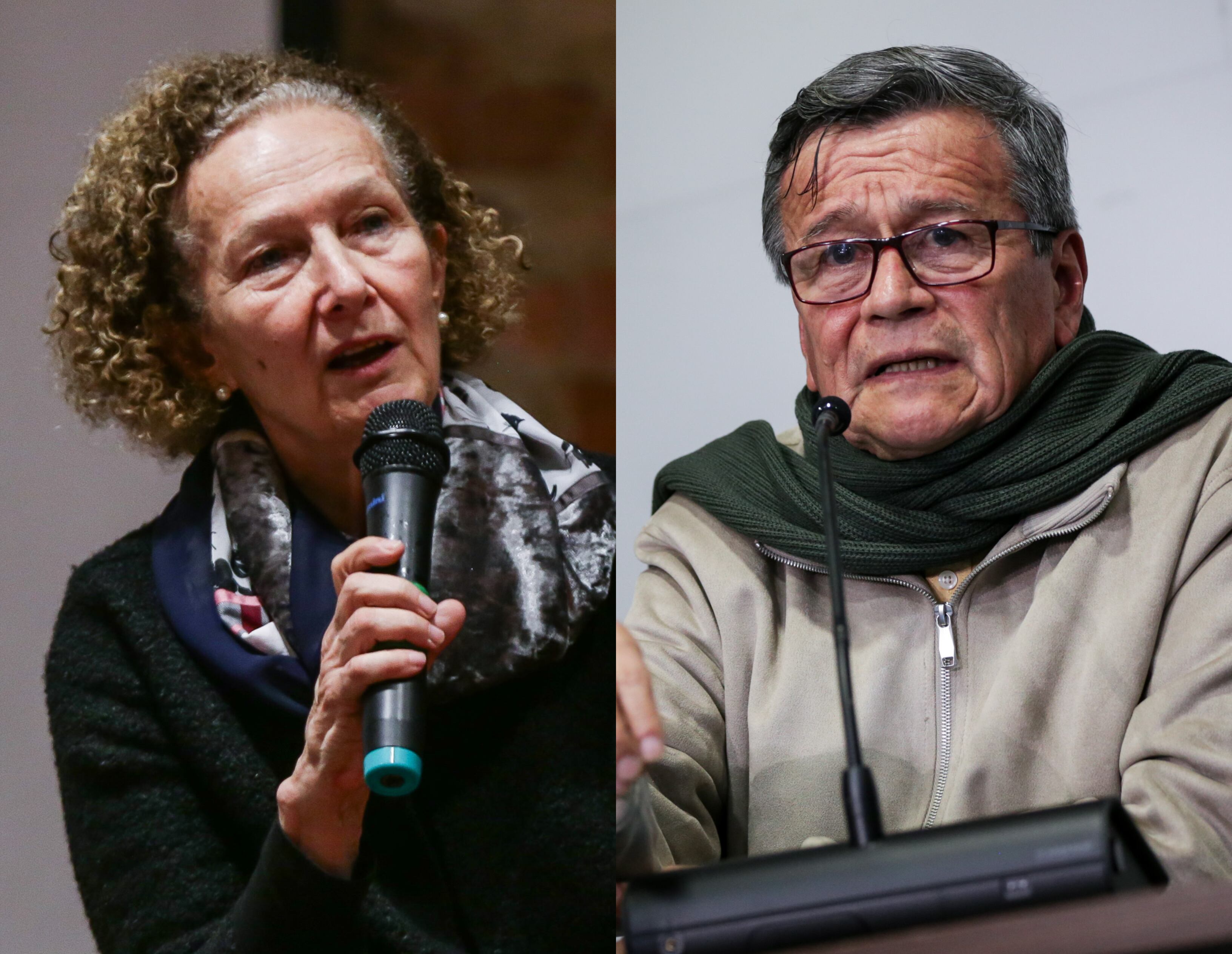 Vera Grabe y Pablo Beltrán | Fotos: Colprensa