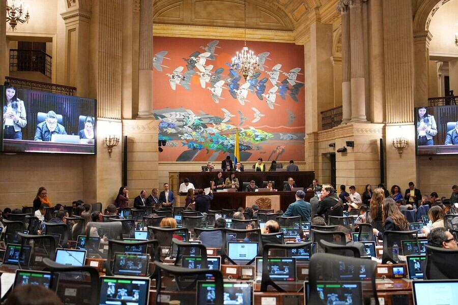 Cámara de Representantes. Foto: (Colprensa-Prensa MinInterior)