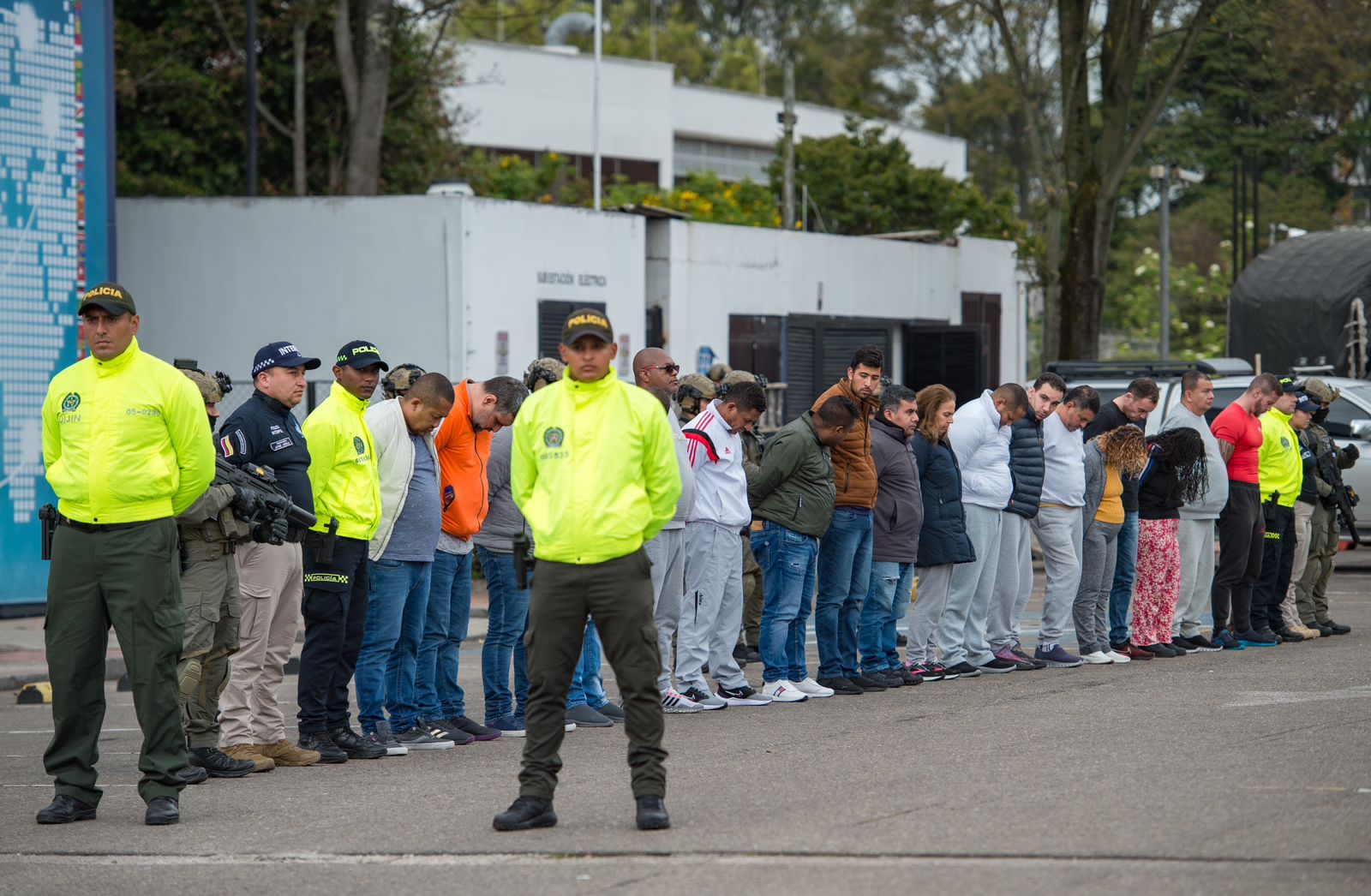 Ofensiva contra el narcotráfico: capturan a 52 personas señaladas de pertenecer a carteles. Foto: Policía Nacional