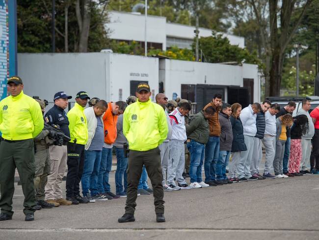 Ofensiva contra el narcotráfico: capturan a 52 personas señaladas de pertenecer a carteles. Foto: Policía Nacional