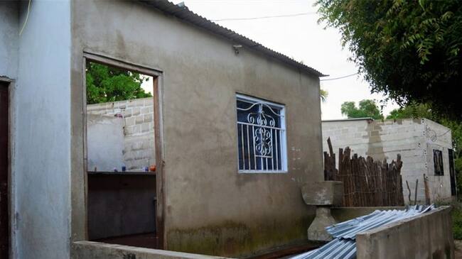 Fuerte vendaval azotó al municipio de Algarrobo (Magdalena). Foto: Suministrada