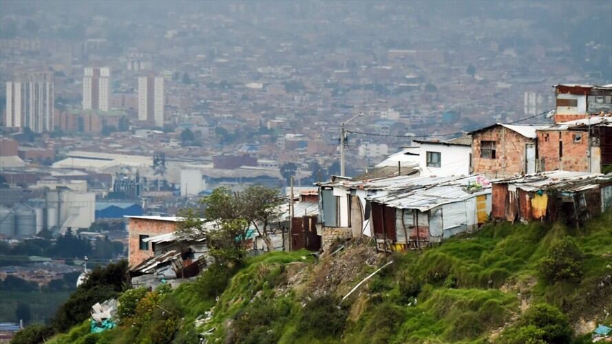 Por categorías, 19.601 personas han sufrido desplazamiento forzado en 39 eventos masivos en siete departamentos. Foto: Getty Images / RAUL ARBOLEDA