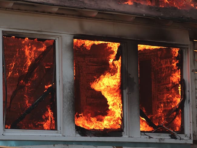 Incendio. Imagen de referencia. Foto: Getty Images.