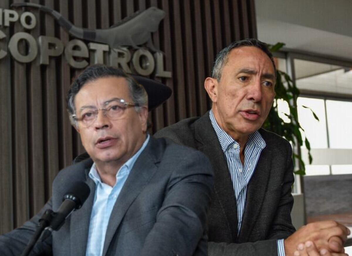 Gustavo Petro y Ricardo Roa | Fotos: Colprensa