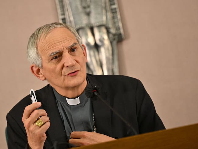 Cardenal Matteo María Zuppi. Foto: Andreas Solaro / AFP via Getty Images