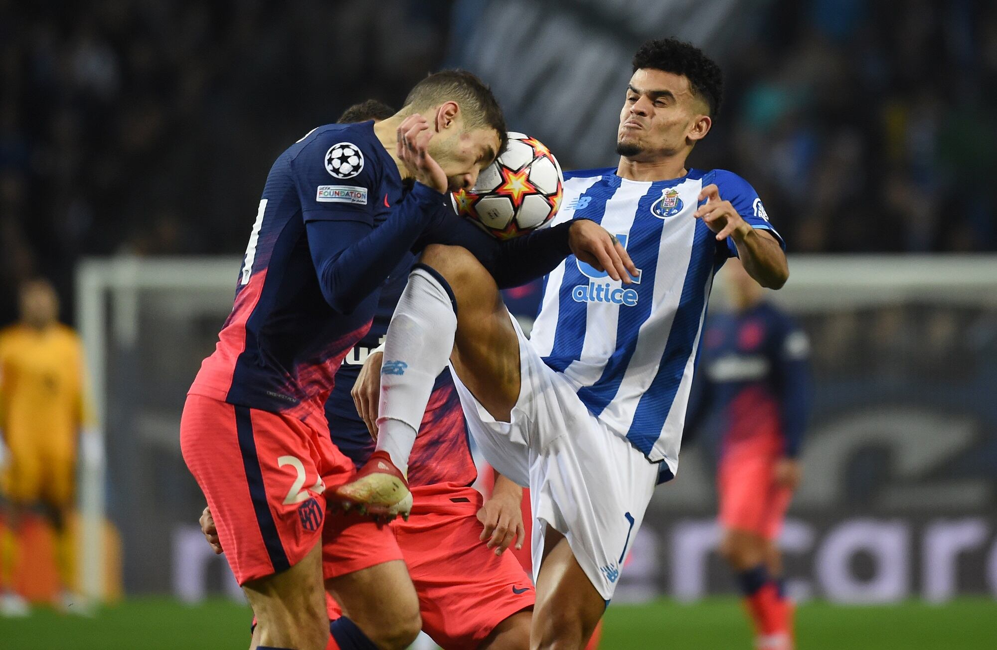Luis Díaz ante el Atlético de Madrid por Champions League
