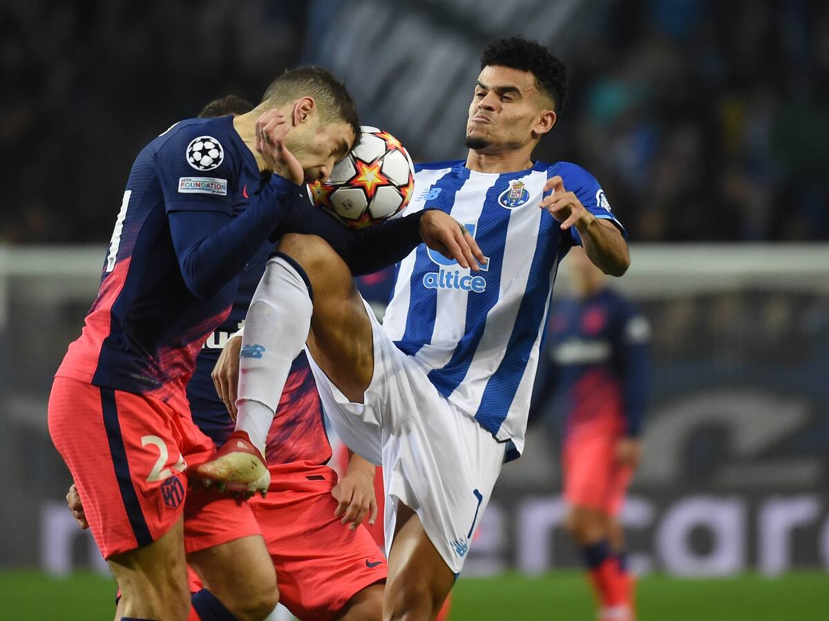 Luis Díaz y el Porto no pudieron ante el Atlético y quedaron eliminados de Champions