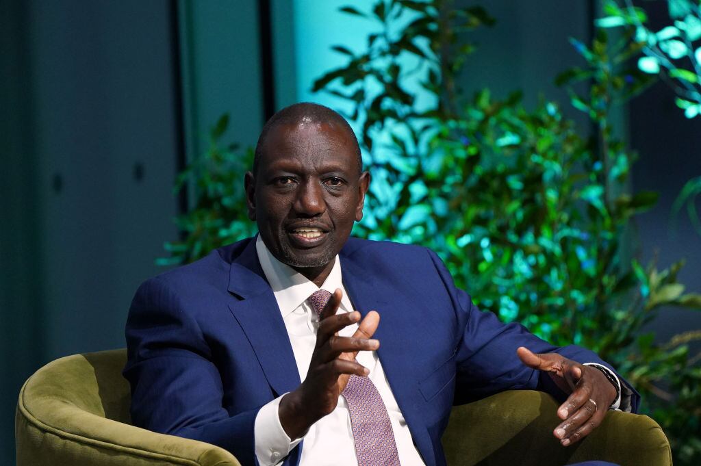El presidente de Kenia, William Ruto. Foto: Bennett Raglin/Getty Images for The New York Times