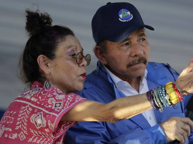 Rosario Murillo y Daniel Ortega. Foto: Getty Images