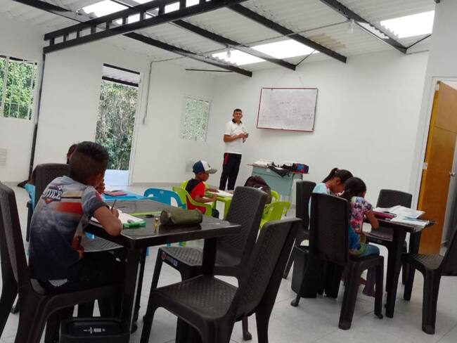 Escuela en Labranzagrande. Foto: Germán Yanquén.