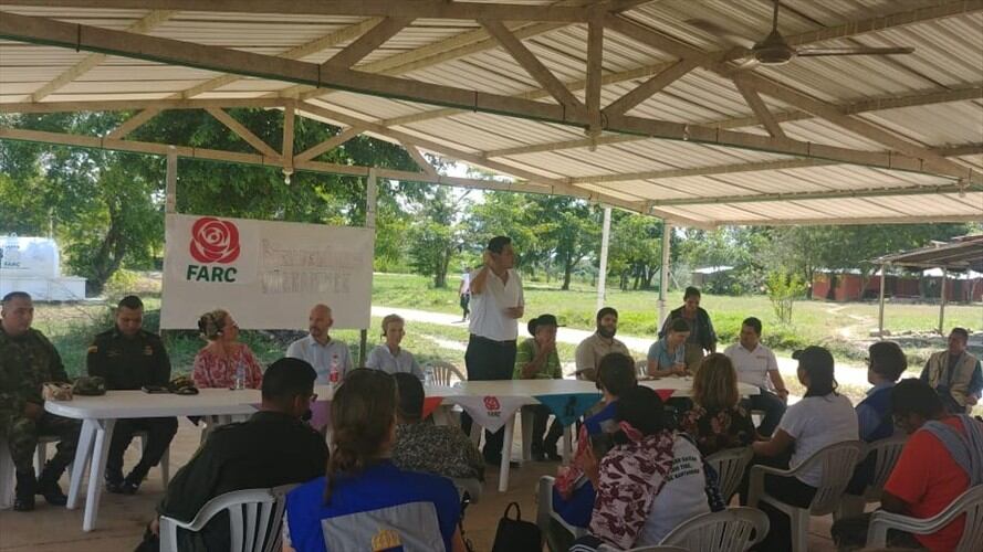 Visita de embajador Sueco a Norte de Santander. Foto: Cortesía Luis Fernando Niño