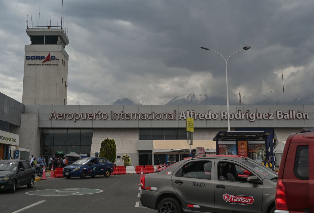 Aeropuerto de Arequipa Alfredo Rodríguez Ballón. Foto: Artur Widak/NurPhoto via Getty Images