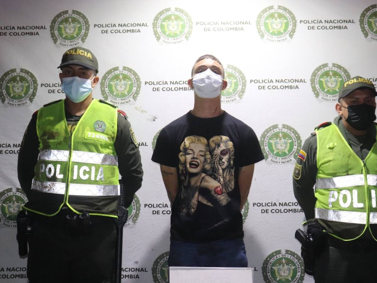 Capturan a alias ‘Dilan’, reconocido atracador en Santa Marta