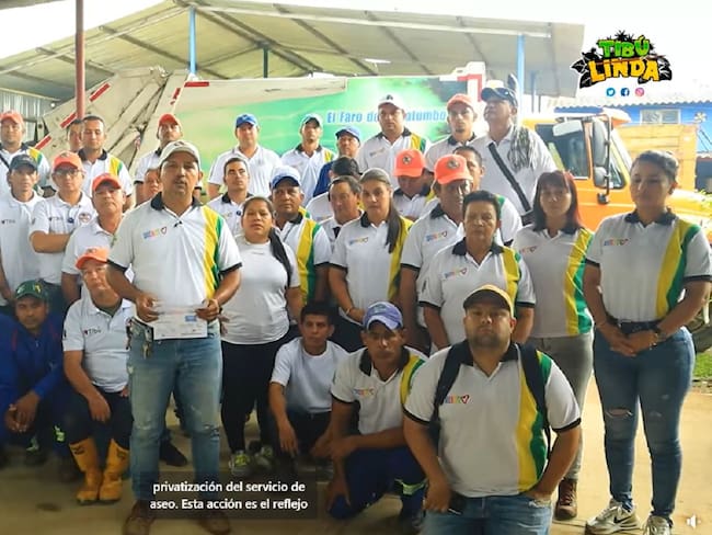  Polémica en Tibú por nueva empresa de aseo que iniciará operaciones- Foto Tibú Linda