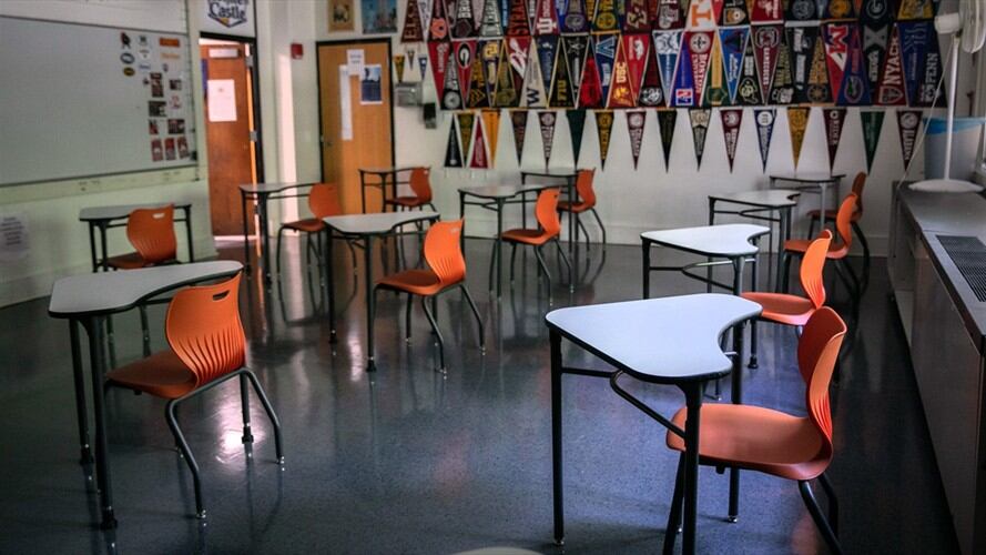 Salón de clases. Foto: Getty