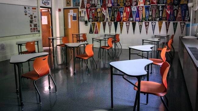 Salón de clases. Foto: Getty