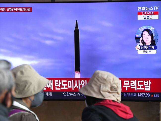 Misil de Corea del Norte. (Photo by JUNG YEON-JE/AFP via Getty Images)