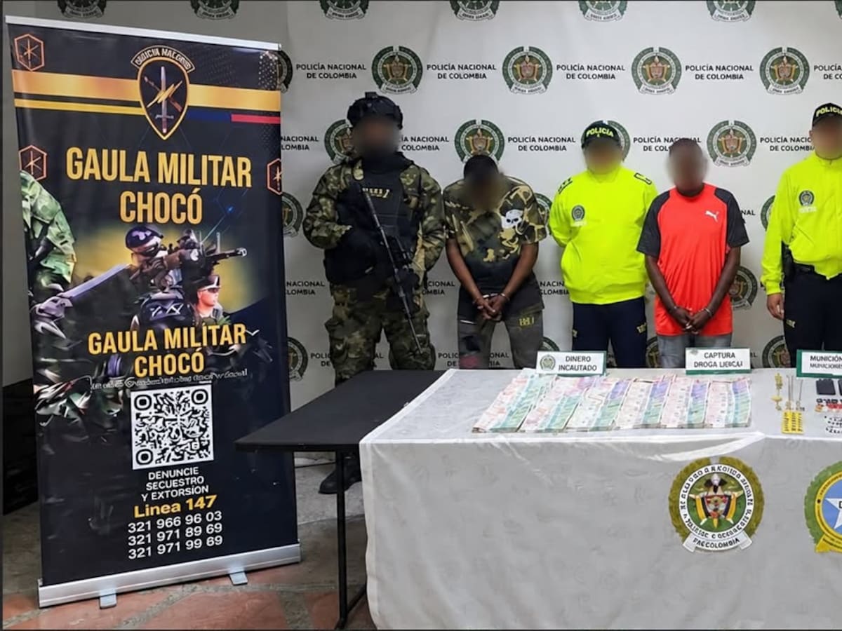 Capturados tres integrantes del Clan del Golfo, entre ellos un cabecilla financiero