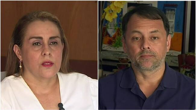 Claudia Toledo y Lenin Pardo