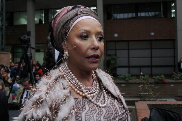 Piedad Córdoba. Foto: (Colprensa - Álvaro Tavera).