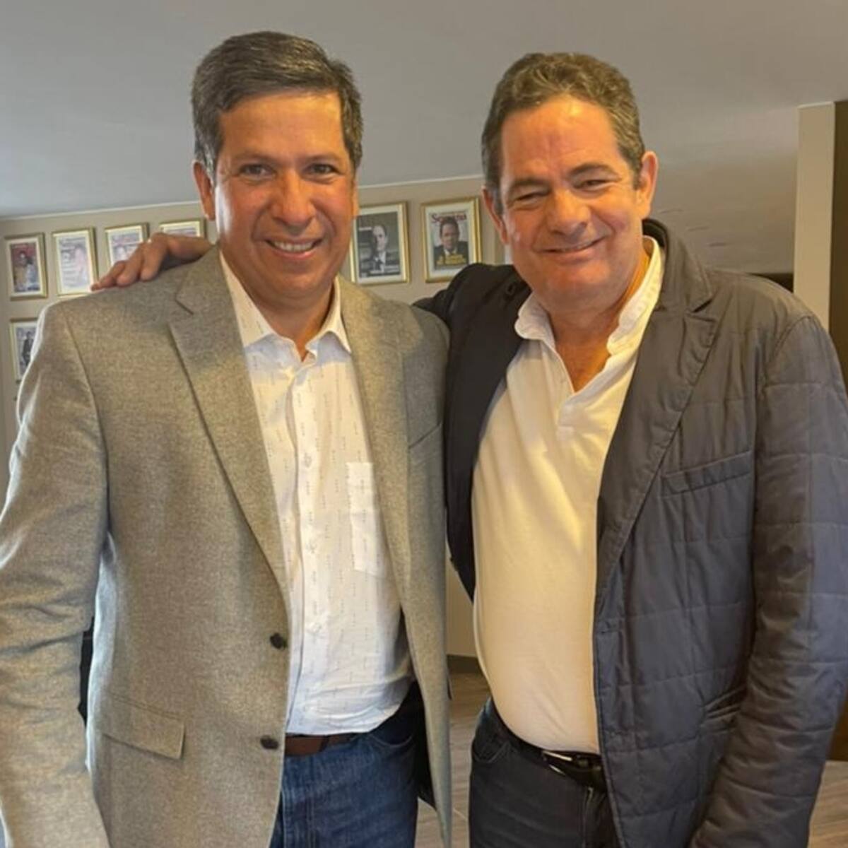 Rodrigo Lara Sánchez se reunió con Germán Vargas Lleras