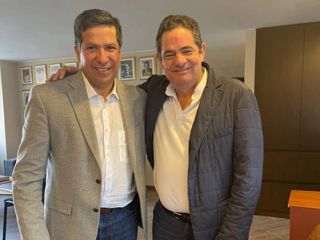 Rodrigo Lara Sánchez y Germán Vargas Lleras. Foto: Rodrigo Lara