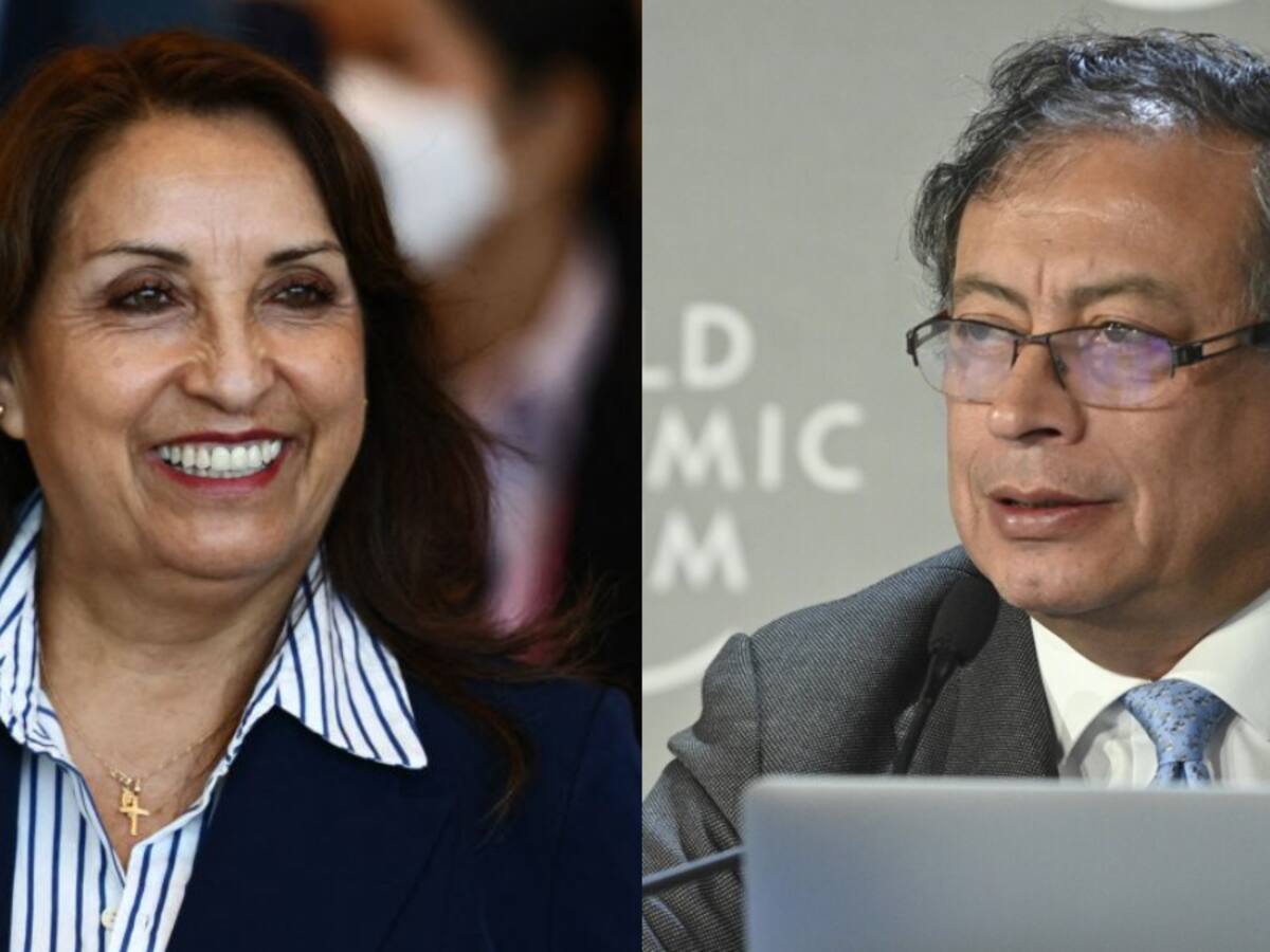 Dina Boluarte le pidió a Petro que “se dedique a gobernar Colombia”