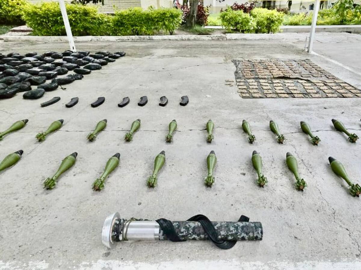 Sorprenden a presunto integrante del ELN transportando material de guerra en el Catatumbo