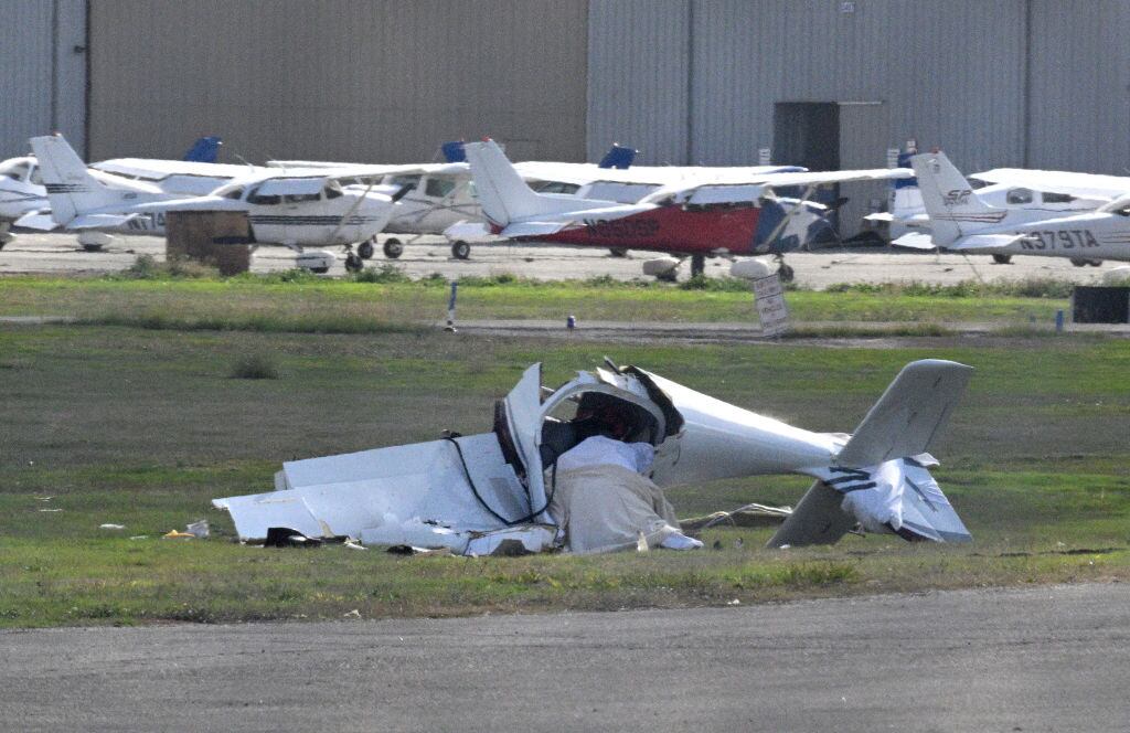 Imagen de referencia accidente aéreo (Photo by Brittany Murray/MediaNews Group/Long Beach Press-Telegram via Getty Images)