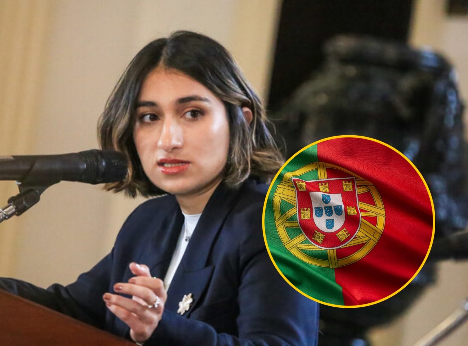 Portugal responsabiliza a cancillería de Laura Sarabia por crisis de pasaportes 