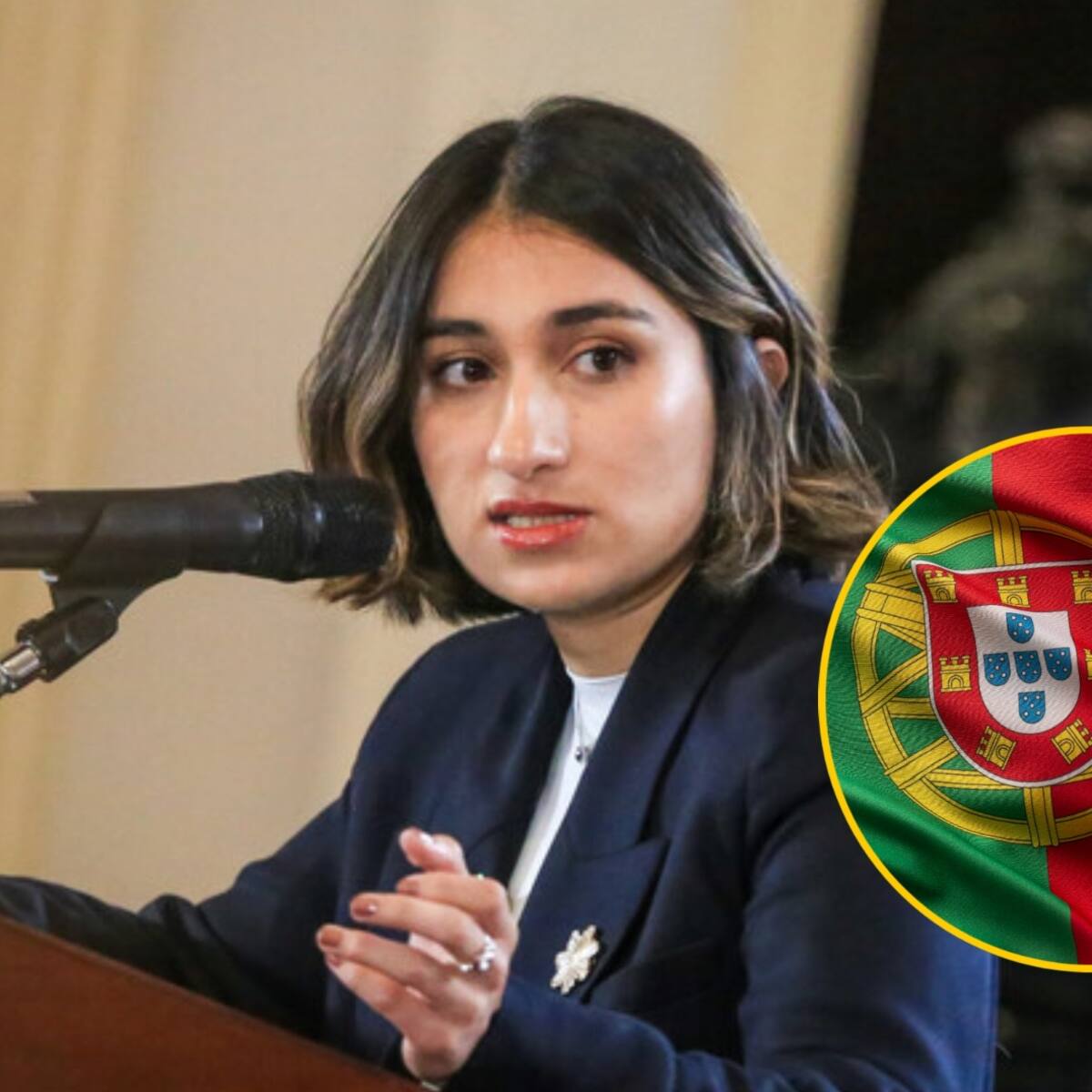 Portugal responsabiliza a cancillería de Laura Sarabia por crisis de pasaportes