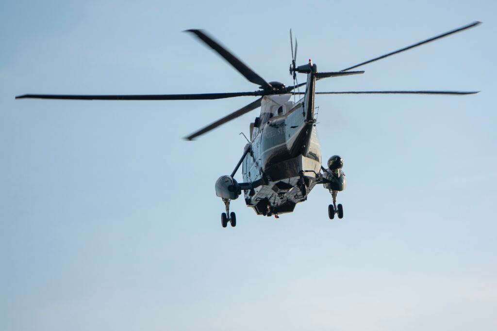 Imagen de referencia de helicóptero. (Foto: Kevin Carter/Getty Images)
