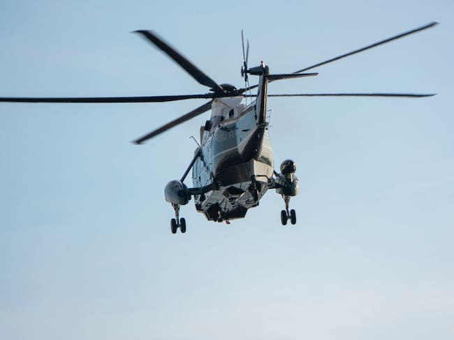 Imagen de referencia de helicóptero. (Foto: Kevin Carter/Getty Images)