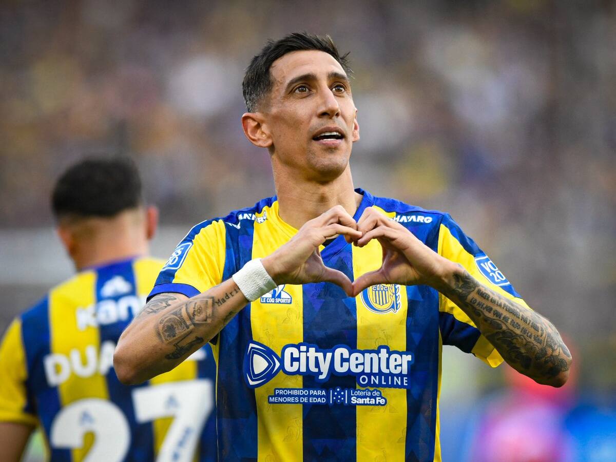 Video: Ángel Di María anotó un gol olímpico con Rosario Central en el empate 1-1 ante Boca Juniors
