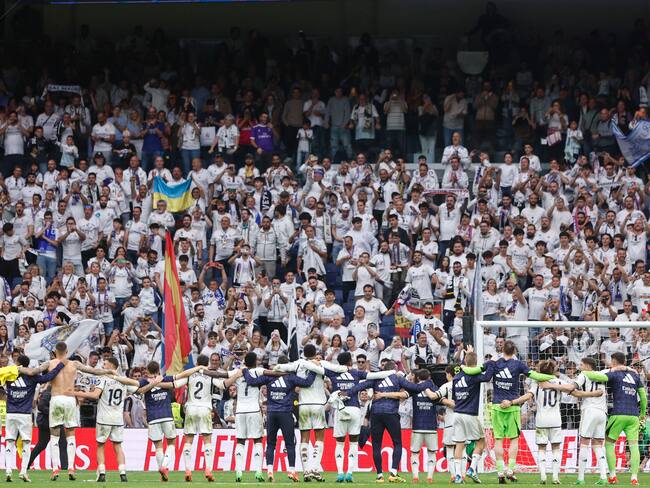 Jugadores del Real Madrid. Foto: EFE/Rodrigo Jiménez