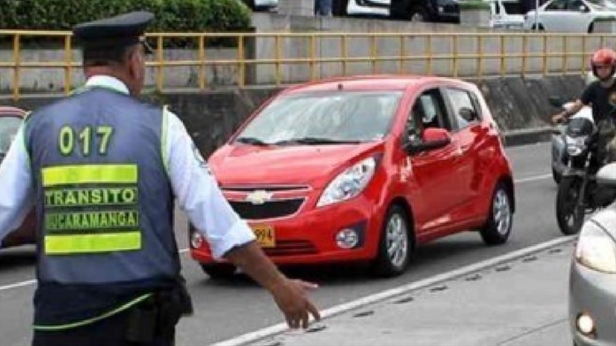 Tránsito Bucaramanga Foto:Alcaldía.