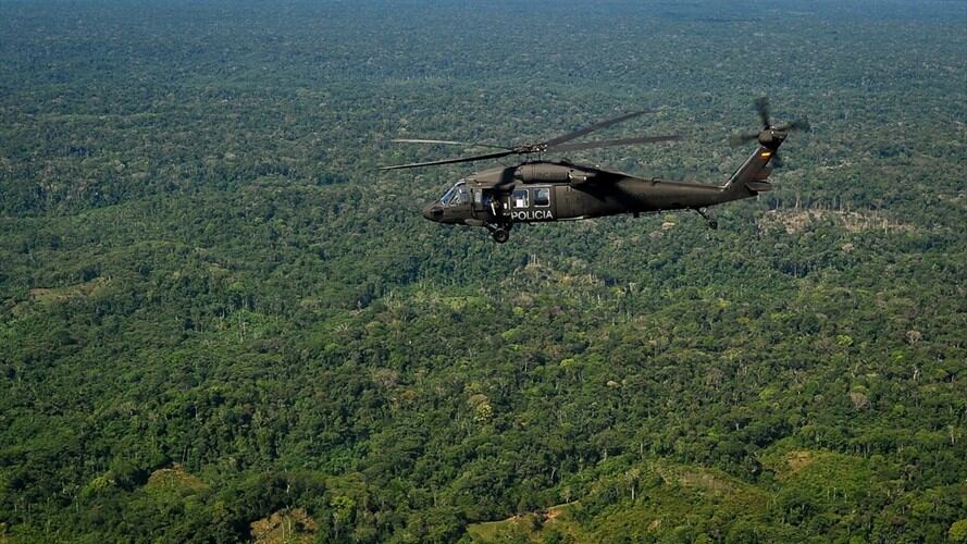 Tropas del Ejército hallaron al ciudadano alemán Daniel Florián. Foto: Getty Images / LUIS ROBAYO