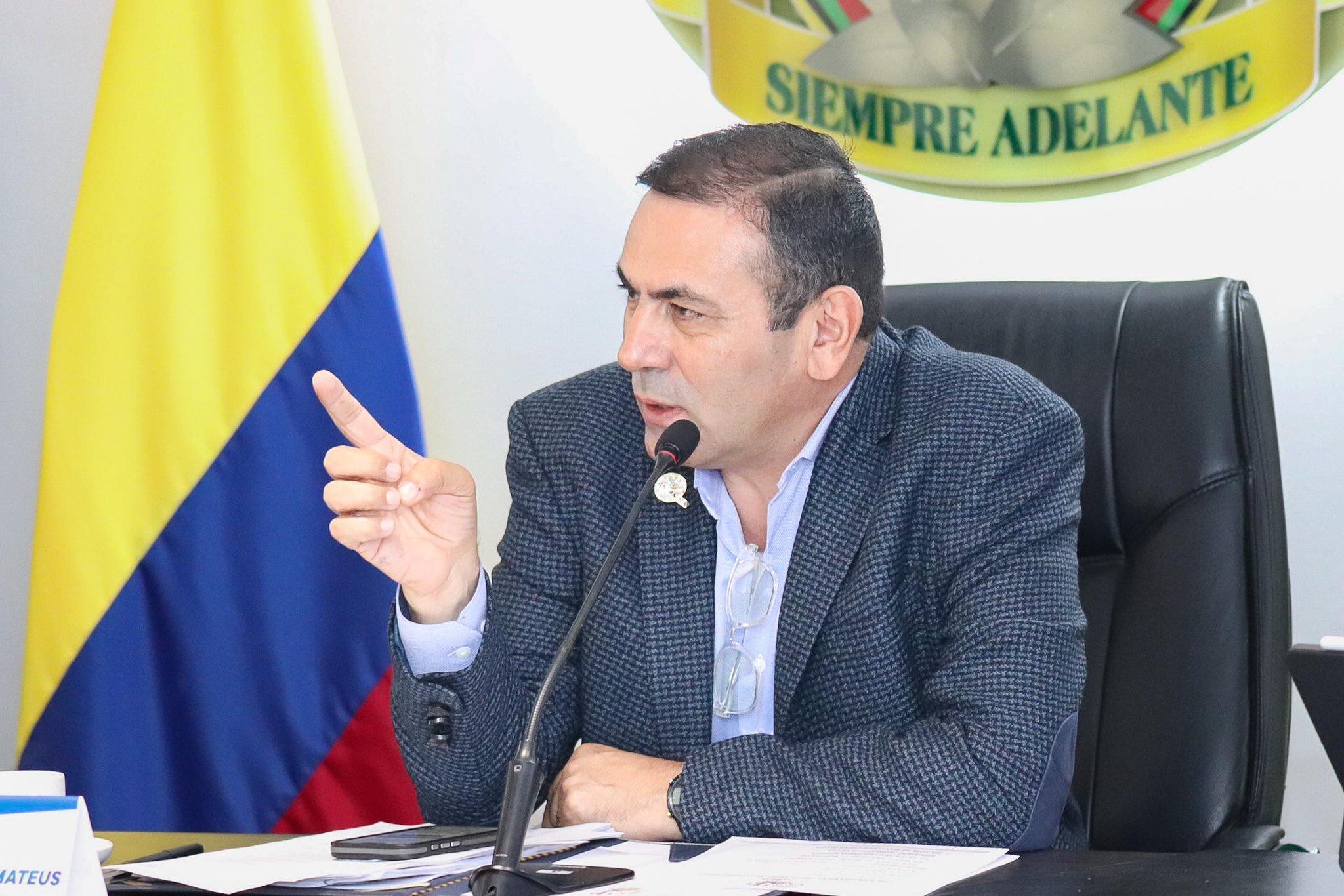 Gobernador de Santander convoca a concentración por la vida y la unidad. Foto: Gobernación de Santander