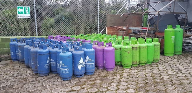 Hurtan 150 cilindros de gas en el Catatumbo- Colprensa