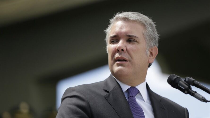 El presidente Iván Duque respondió al llamado que le hizo el gobierno de Nicolás Maduro para habilitar un canal de comunicación exclusivo para enfrentar el Coronavirus.. Foto: Colprensa