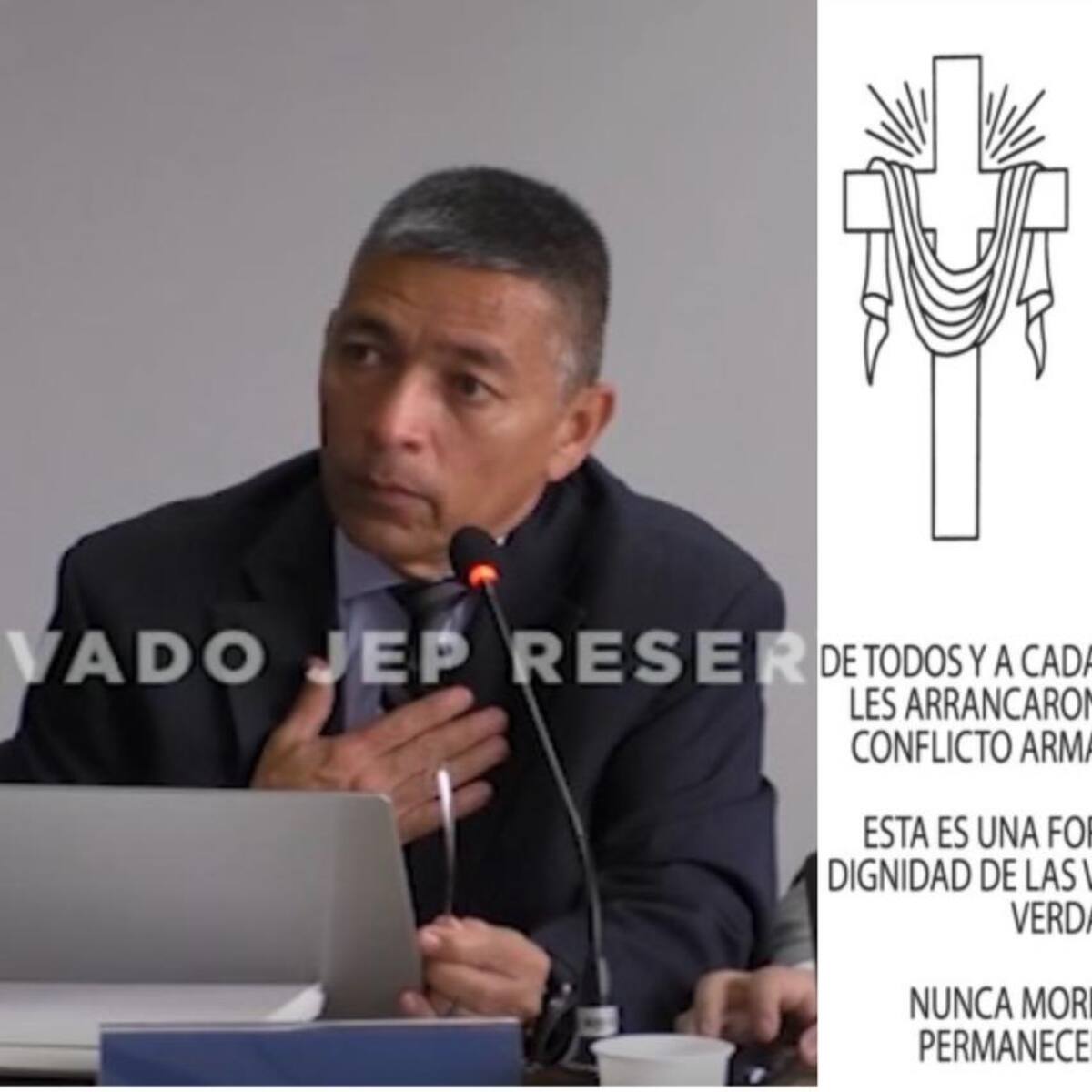 Coronel Cabuya propone reparar con placa en la que no expone responsabilidad