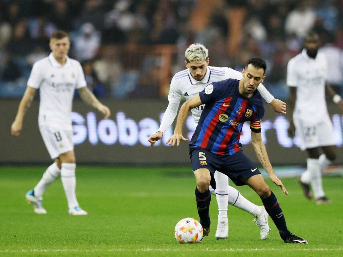 Sergio Busquets iguala a Messi como jugador con más partidos en la Supercopa