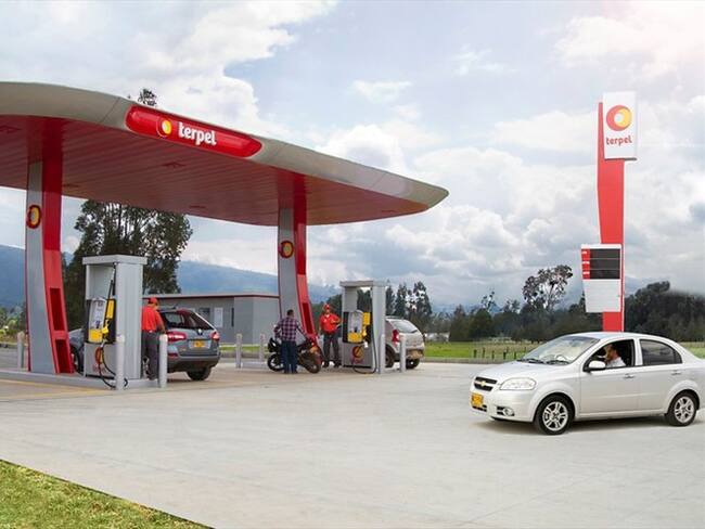 Estación de servicio de Terpel. Foto: Colprensa