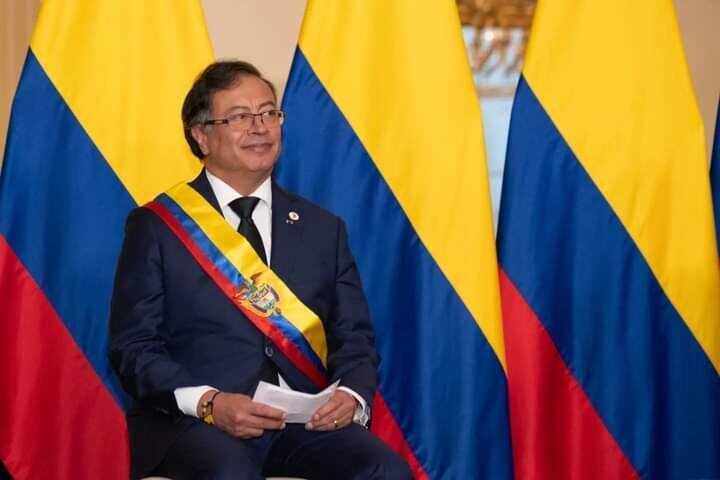Gustavo Petro, presidente. Foto: prensa Presidencia de la República.